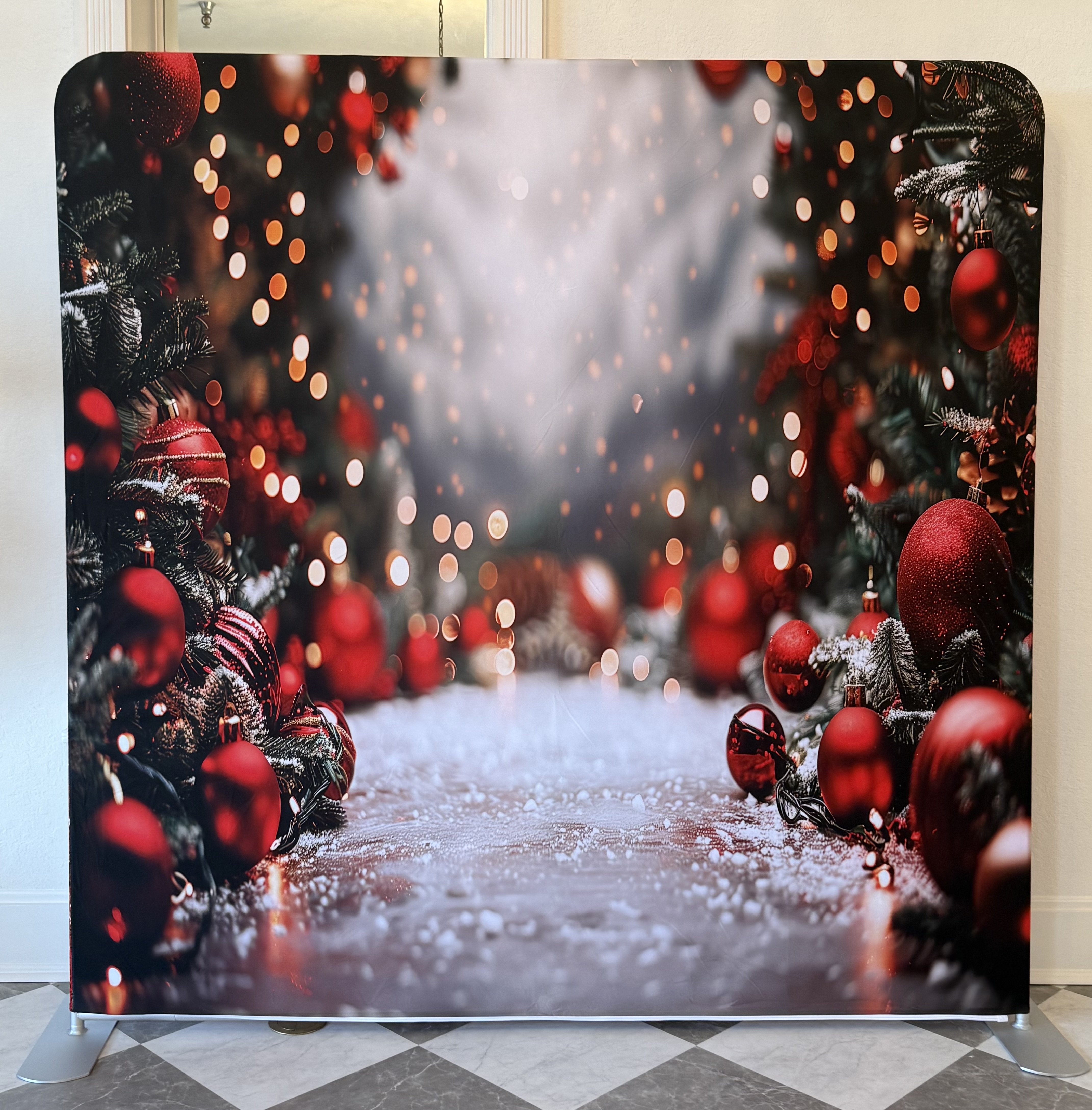 Glistening Garland background