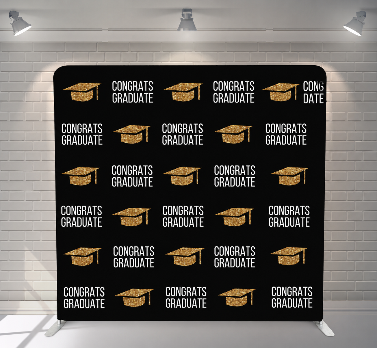 Gold Grad Cap background