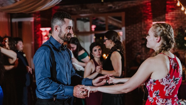 Corporate event with professional DJ and lighting in Jacksonville