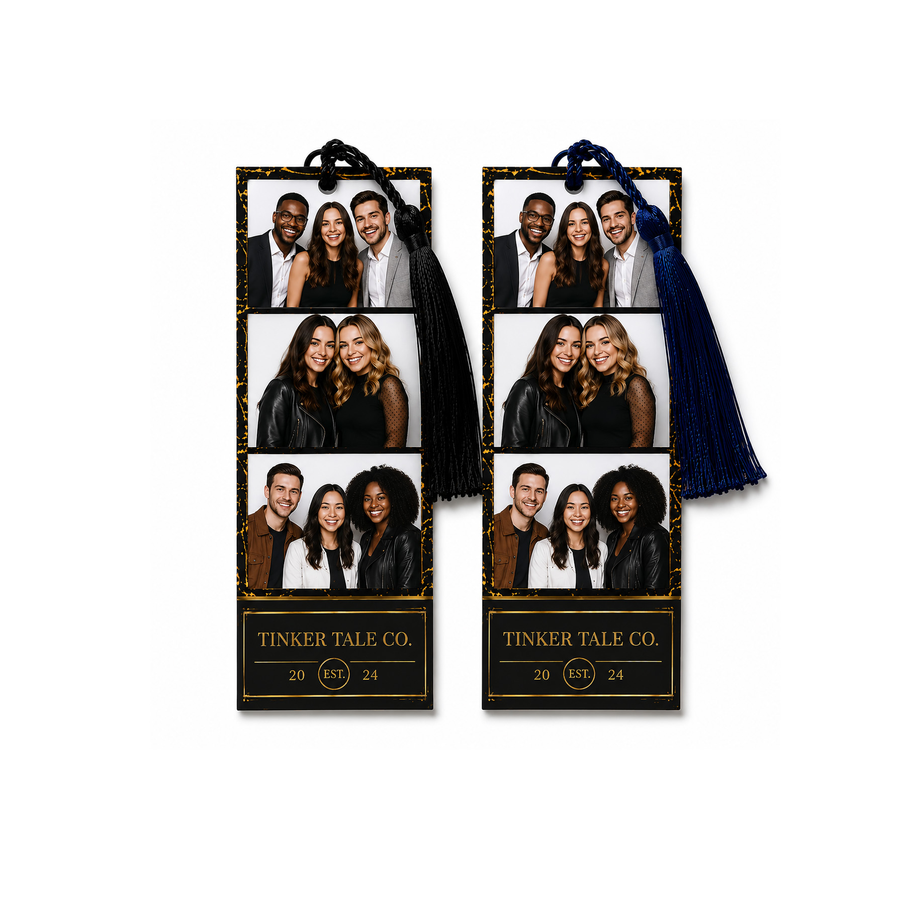 Corporate photo bookmark branded keepsake for Jacksonville FL company events
