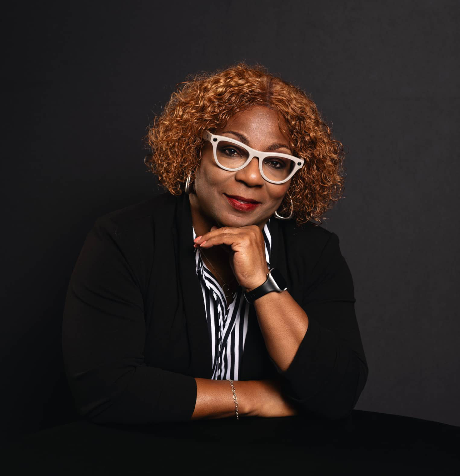 Formal portrait station corporate experience for Jacksonville FL recognition events
