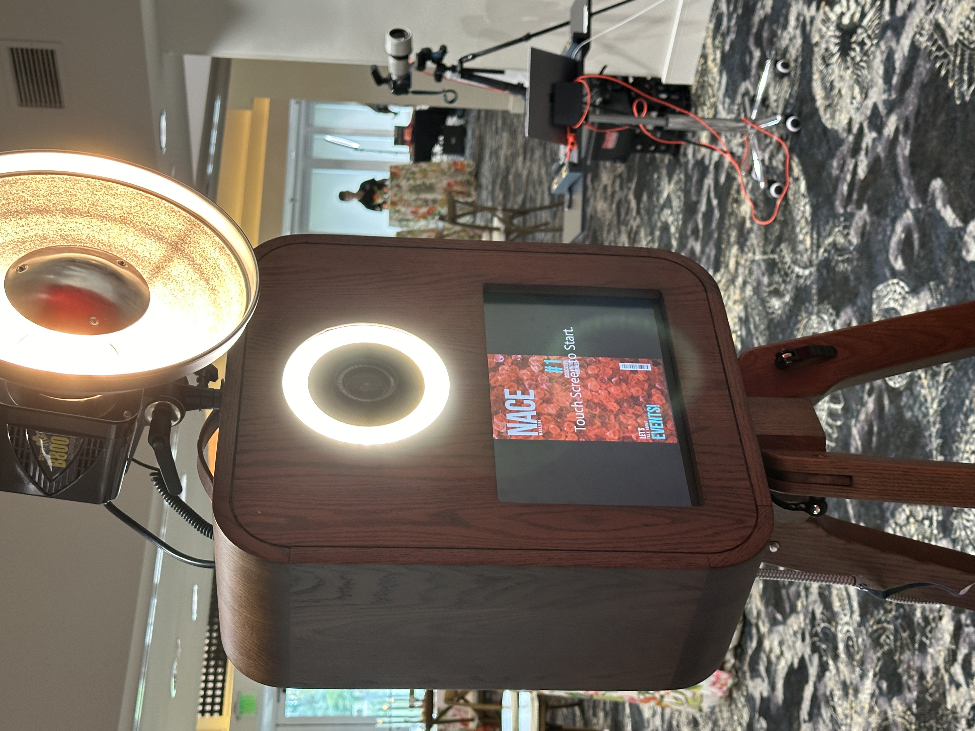 Wooden Photobooth at Private Celebration