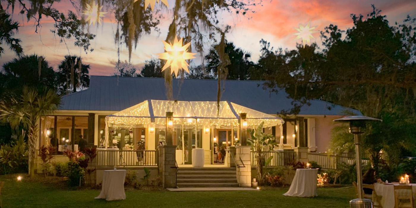 Fountain of Youth Archaeological Park outdoor bayfront wedding venue in St. Augustine Florida